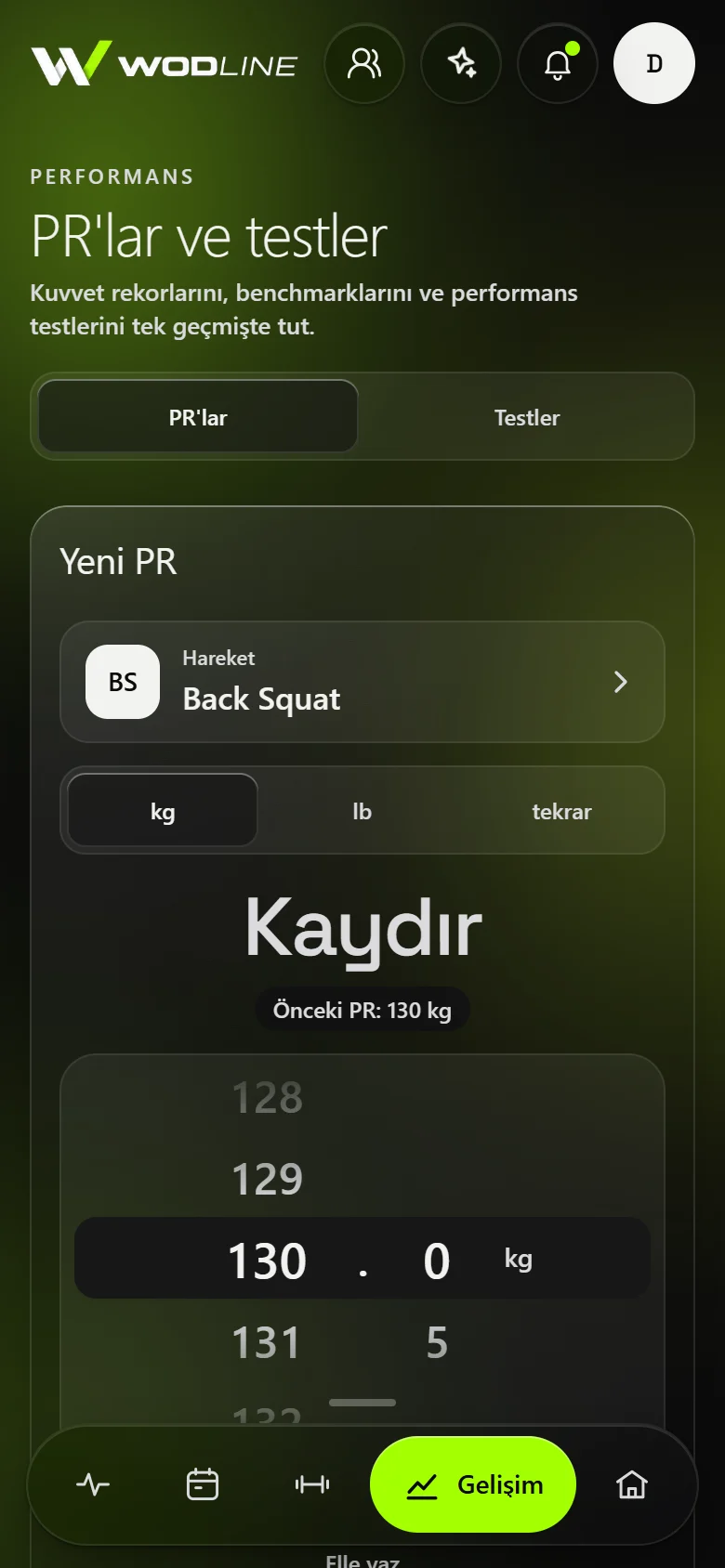 Üye uygulaması, rekorlar